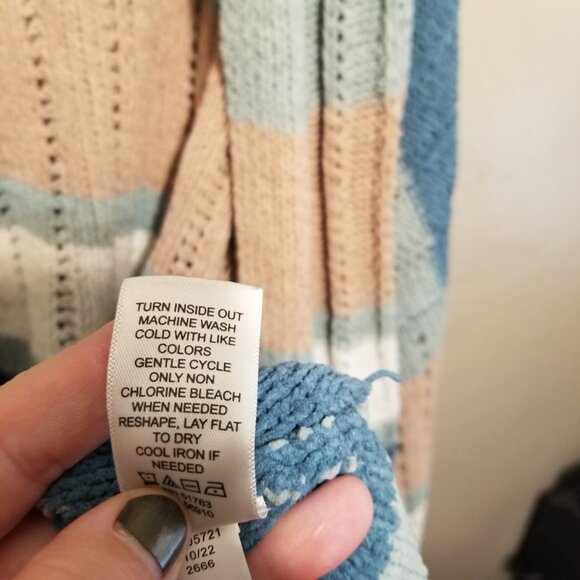 Maurices Long-Sleeved Striped Cardigan with Pockets, 4XL - Picture 7 of 7